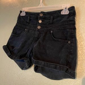 Women’s High Rise Denim Shorts